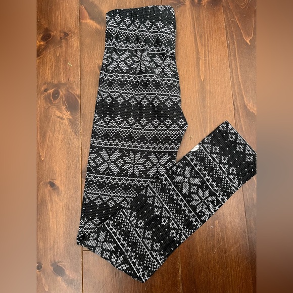 Holiday Leggings Size 0-6 - Picture 1 of 2